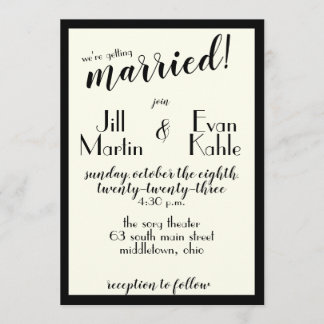  filmuitnodiging van 40 kaart