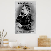 Filosofie Posters Friedrich Nietzsche Great Minds (Keuken)