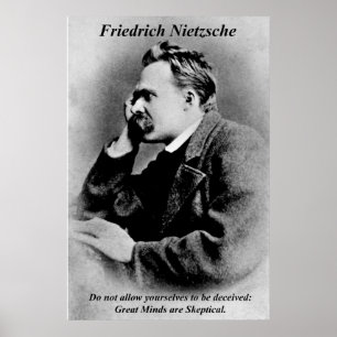 Filosofie Posters Friedrich Nietzsche Great Minds