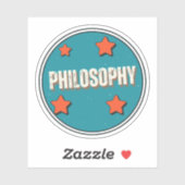 Filosofie Sticker (Vel)