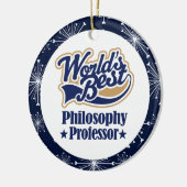 Filosophy Professor Gift Ornament (Links)