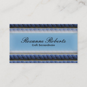 Fils artisanal cartes de visite sur mesure