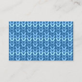 Fils/Crochet/Tricot Carte de visite (Dos)