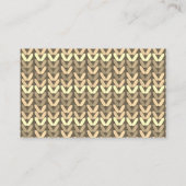Fils/Crochet/Tricot Carte de visite (Dos)