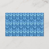 Fils/Crochet/Tricot Carte de visite (Dos)