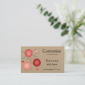 Fils/Crochet/Tricot Cartes de visite (Debout devant)