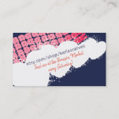 Fils d'armature tricot crochet artisanat carte de  (Dos)