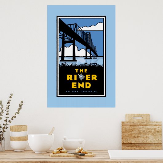 Fils de Ben - Poster "The River End" (Cuisine)