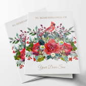 Fils de la carte | de souvenir de Noël cher