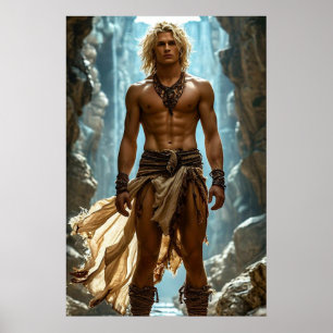 Fils de la nature – Affiche de fantasy épique