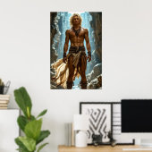 Fils de la nature – Affiche de fantasy épique (Bureau à domicile)
