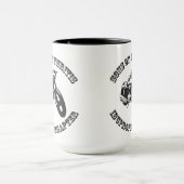 Fils De L'Arthrite - Vieux Vélo Combo Mug (Centre)