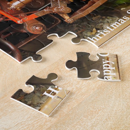 Fils de Noël. Jigsaw Puzzle (Côté)