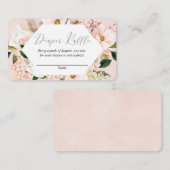 Fils de printemps rose vif fille de couche cartes  (Devant / Derrière)