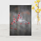 Fils de ressort, carte (Fleur jaune)