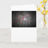 Fils de ressort, carte (Fleur jaune)