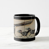 Fils de route Famille Maman et pousses Mug sud-oue (Devant droit)