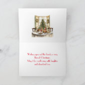 FILS DE TABLE TRADITIONNELS ET CARTE DE NOËL FAMIL (Intérieur)