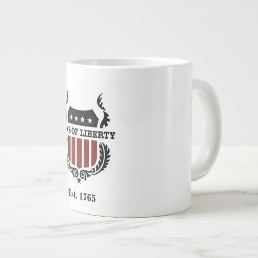 Fils de tasse de café de liberté (Devant droit)