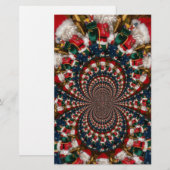 Fils de vacances : Ensemble de papeterie d'art de (Devant / Derrière)