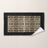 « Fils d'or de la tradition » : (Serviette à main)