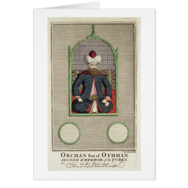 Fils d'Orkhan (c.1288-c.1362) d'Osman, deuxième (Devant)