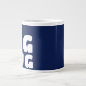 Fils En Droit Big Mug Navy Blue C41 Fun Novelty (Devant)