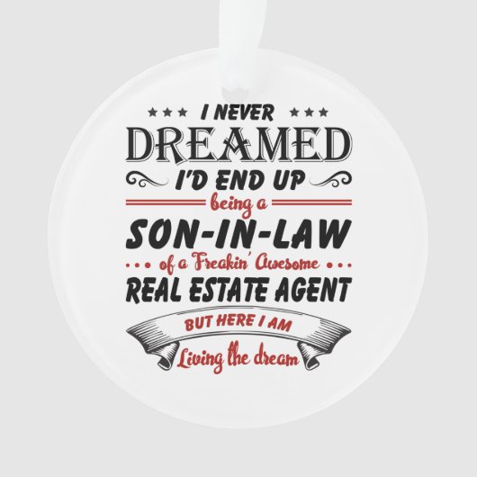 Fils En Droit De L'Agent Immobilier Étonnant (devant)