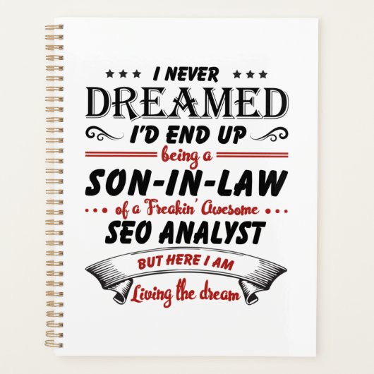 Fils En Droit De L'Awesome Analyste SEO (Devant)