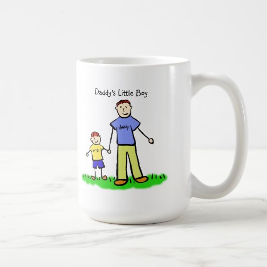 Fils et père (famille du père et du fils) Mug pers (Droite)