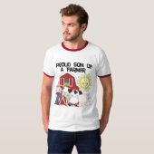 Fils fier des T-shirts et des cadeaux d'un (Devant entier)