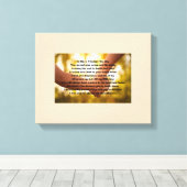 Fils quittant le poème à la maison sur toile (Insitu (Plancher de Bois))