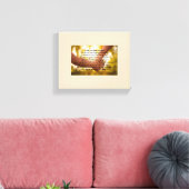 Fils quittant le poème à la maison sur toile (Insitu(Salon))