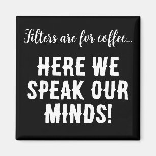 Filters zijn voor koffie... hier spreken we onze g magneet