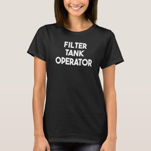 Filtertankoperator t-shirt (Voorkant)