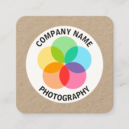 Filterventilator - (Kraft) Vierkante Visitekaartje (Voorkant)