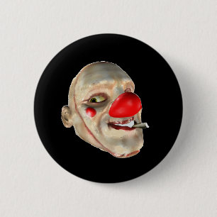 Filthy the Clown - face closeup Ronde Button 5,7 Cm