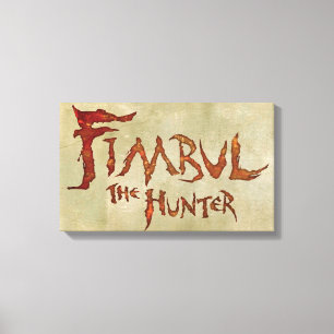Fimbul de Hunter Canvas Afdruk