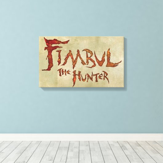 Fimbul de Hunter Canvas Afdruk (Insitu (Houten vloer))