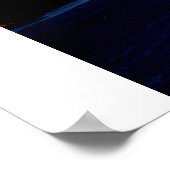 Fimmvörðuháls Volcano in IJsland Poster (Hoek)