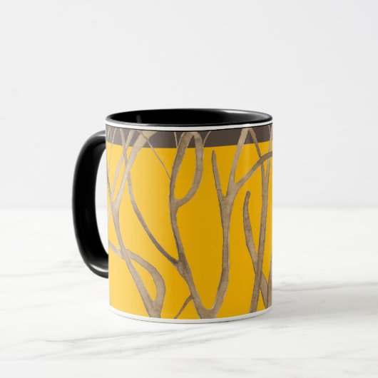 Fin automne sur 11 oz. Mug combiné (Y) (Devant gauche)