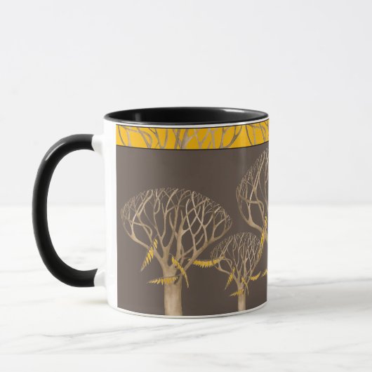 Fin automne sur 11 oz. Mug combo (B) (Gauche)