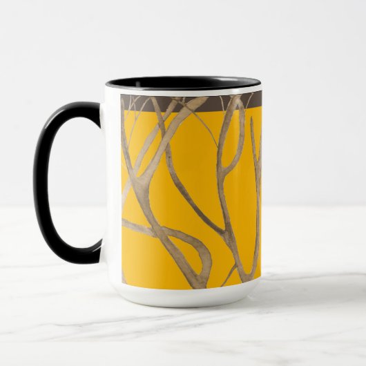 Fin automne sur 15 oz. Mug combiné (Y) (Gauche)