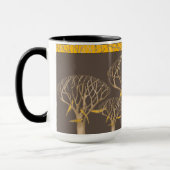 Fin automne sur 15 oz. Mug combo (B) (Gauche)