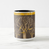 Fin automne sur 15 oz. Mug combo (B) (Centre)