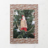 Fin D'année Trois Volets Carte Triptyque - Exaltation de Noël (Page de couverture)
