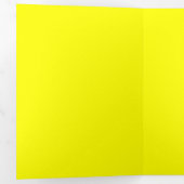 Fin D'année Trois Volets Responsable de la carte virgule (Intérieur en premier)