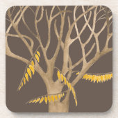 Fin d'automne sur un ensemble de Dessous de verre (Devant)