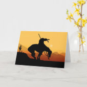 Fin de la carte de voeux du sentier (Fleur jaune)