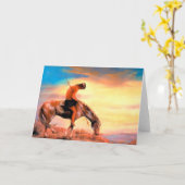 Fin de la carte de voeux du sentier (Fleur jaune)